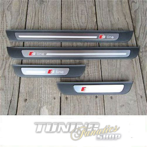 Original S-Line Einstiegsleisten Leisten Einstieg Tritt 4 Stück für Audi Q5