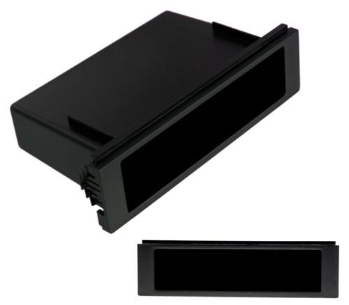Radio KFZ Universal 1-DIN Ablagefach Schacht Rahmen Blende Fach #1165