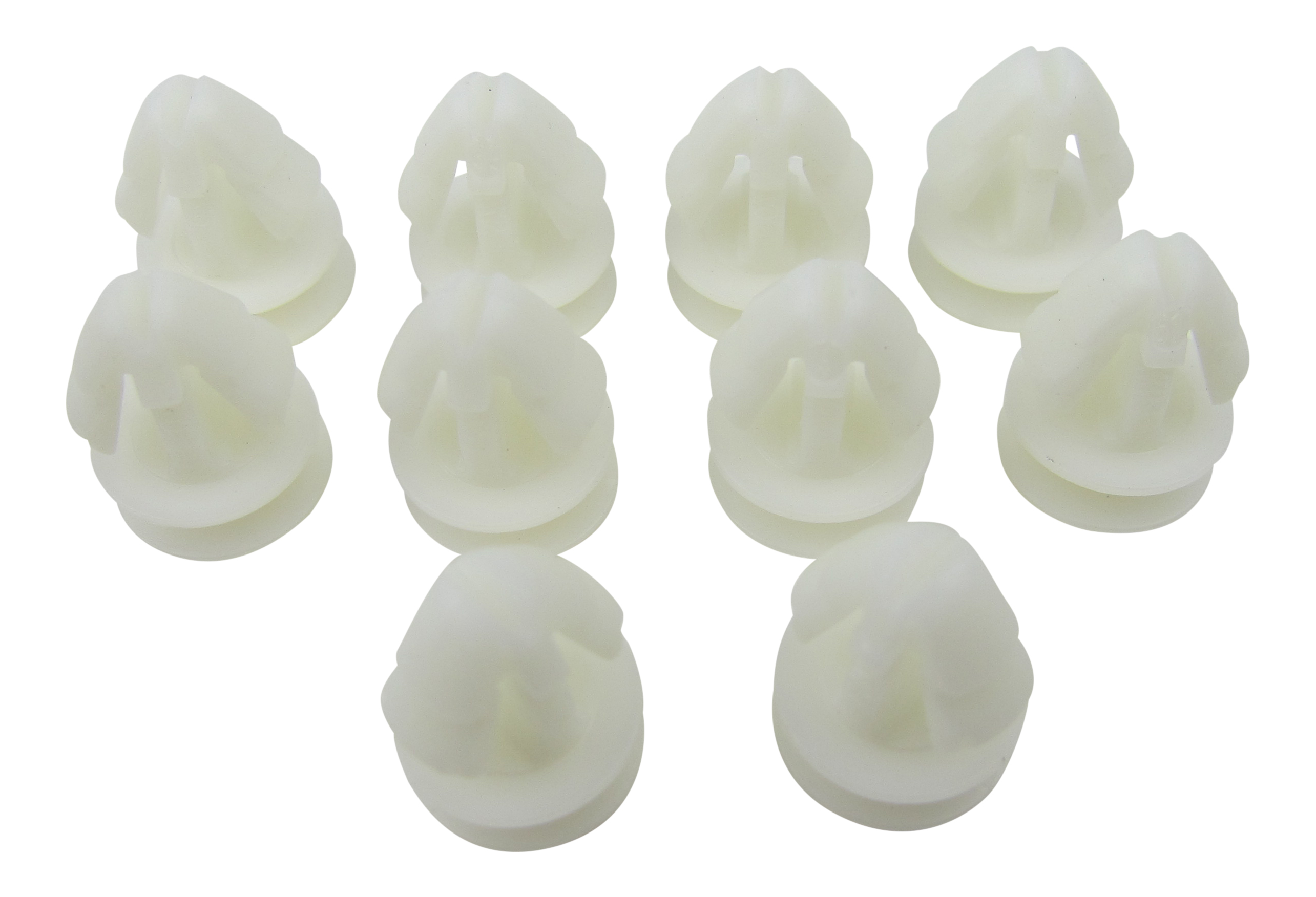 Für VW Golf 2 Passat 35i 10x Zierleisten Befestigung Klammer Clip 191853585A