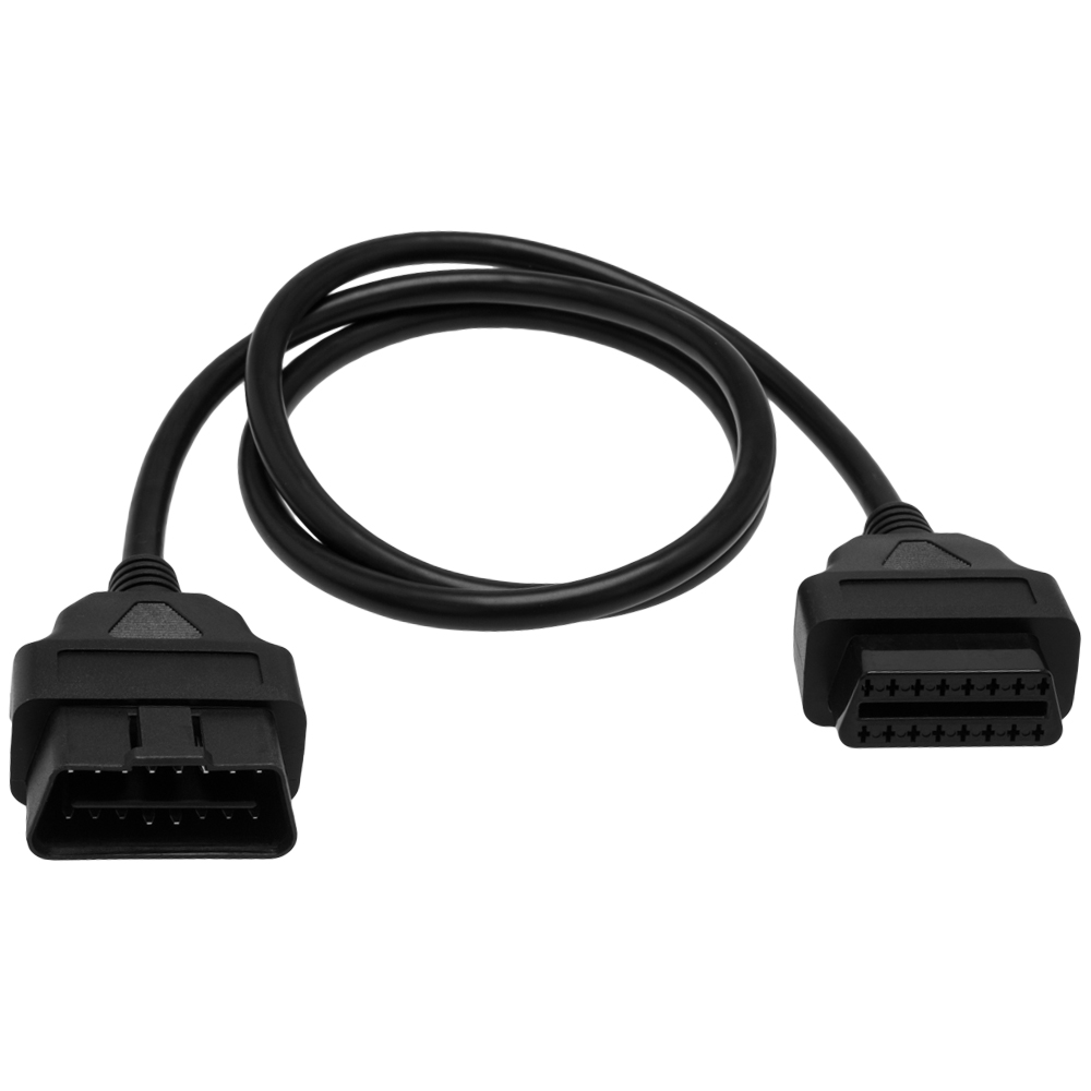 OBD 2 Verlängerung Kabel Stecker auf Buchse 1,0 Meter 16 Pin Diagnose Interface