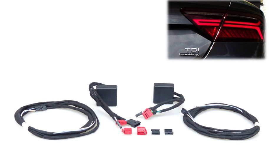 Adapter LED Facelift Rückleuchten dynamischer Blinker für Audi A7 S7 4G 2010-