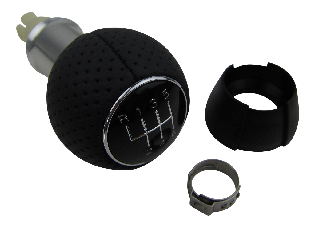 Original Schaltknauf VAG Knauf Knopf Alu Leder für VW Scirocco III 3 EOS Tiguan