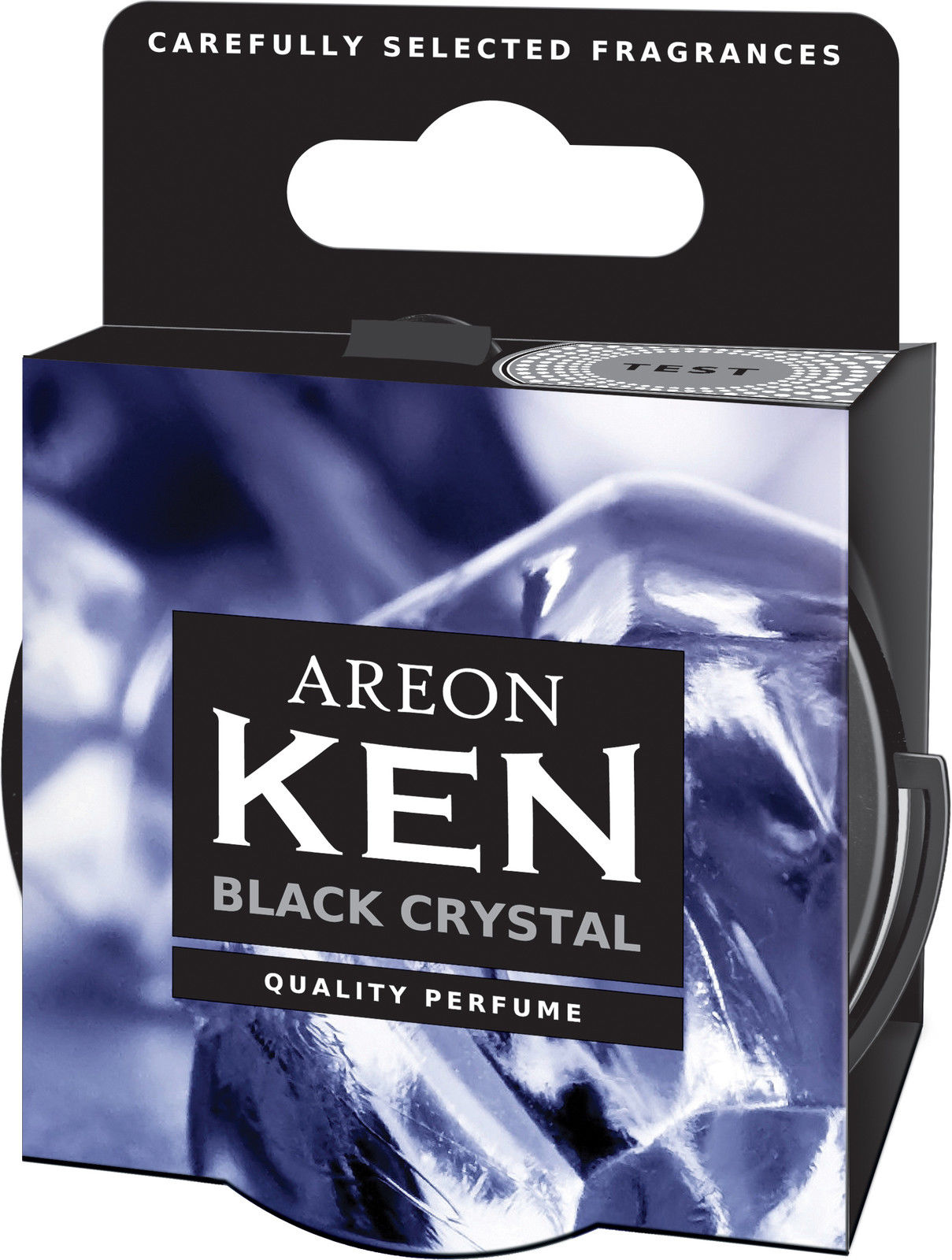Original Areon KEN Auto Duftdose Duftbaum Lufterfrischer DECKEL Black Crystal