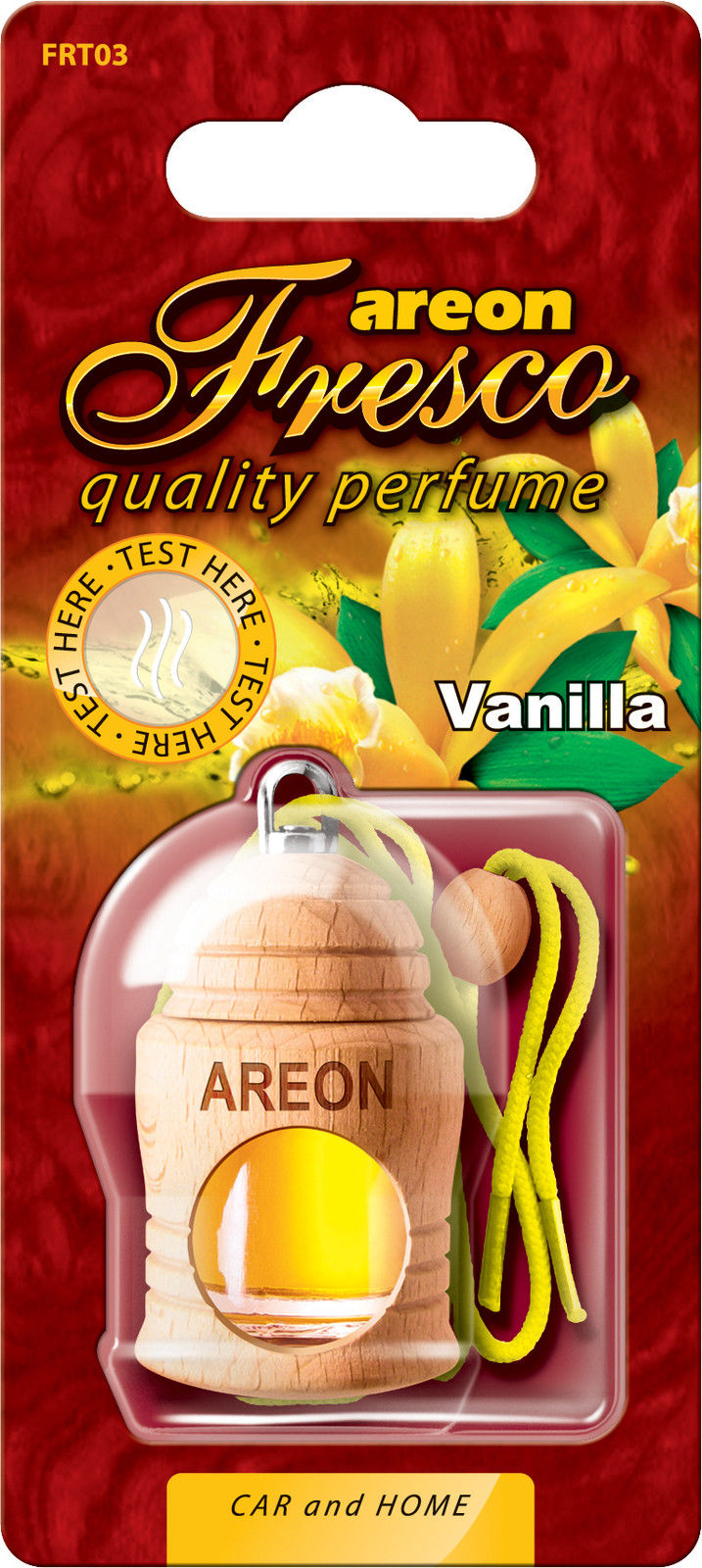 Areon Fresco Profumatore Auto Mazzo Di Primavera, Viola, In Vetro. Deodorante Liquido A Lunga Durata