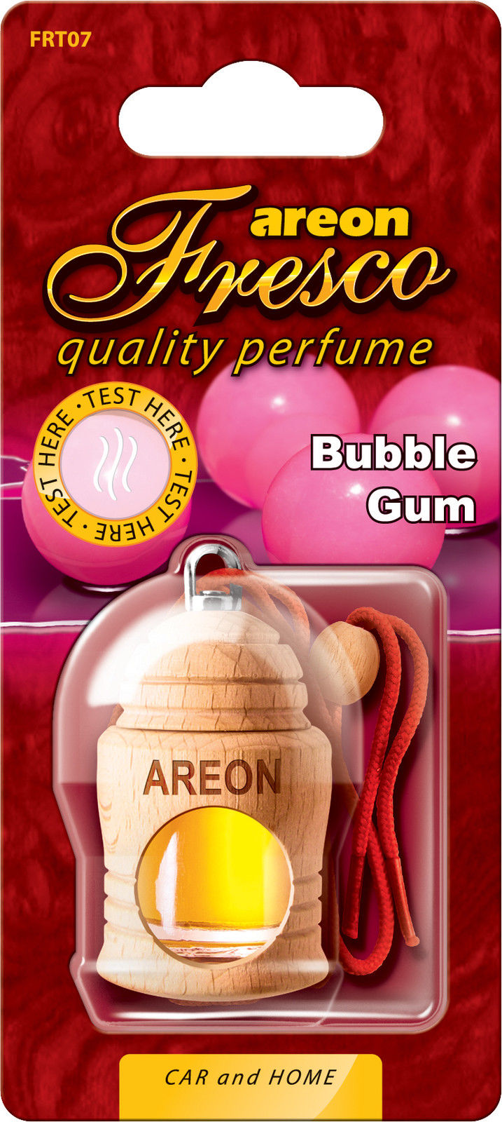 Original Areon FRESCO Autoparfüm Duftdose Duftbaum Lufterfrischer Bubblegum