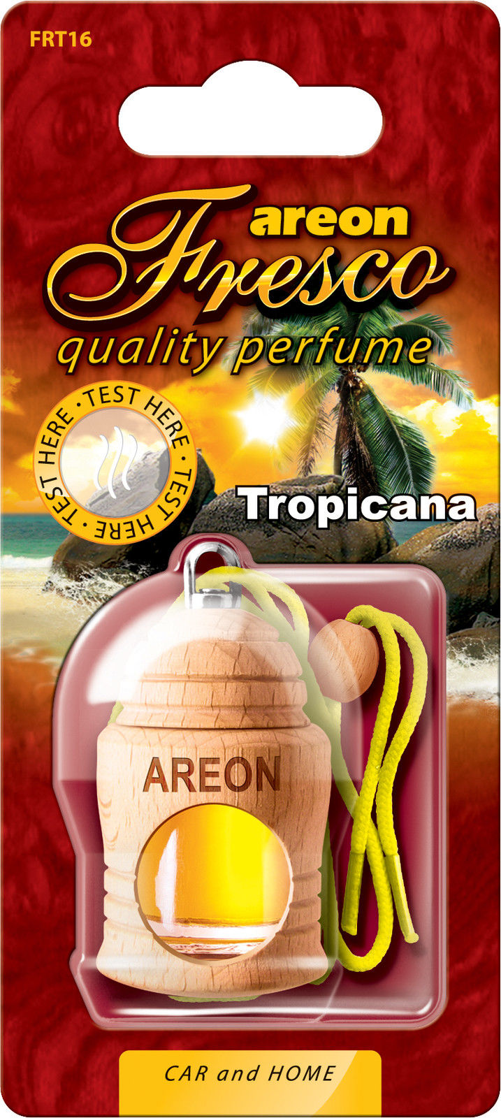 Original Areon FRESCO Auto Autoparfüm Duftdose Duftbaum Lufterfrischer Tropicana