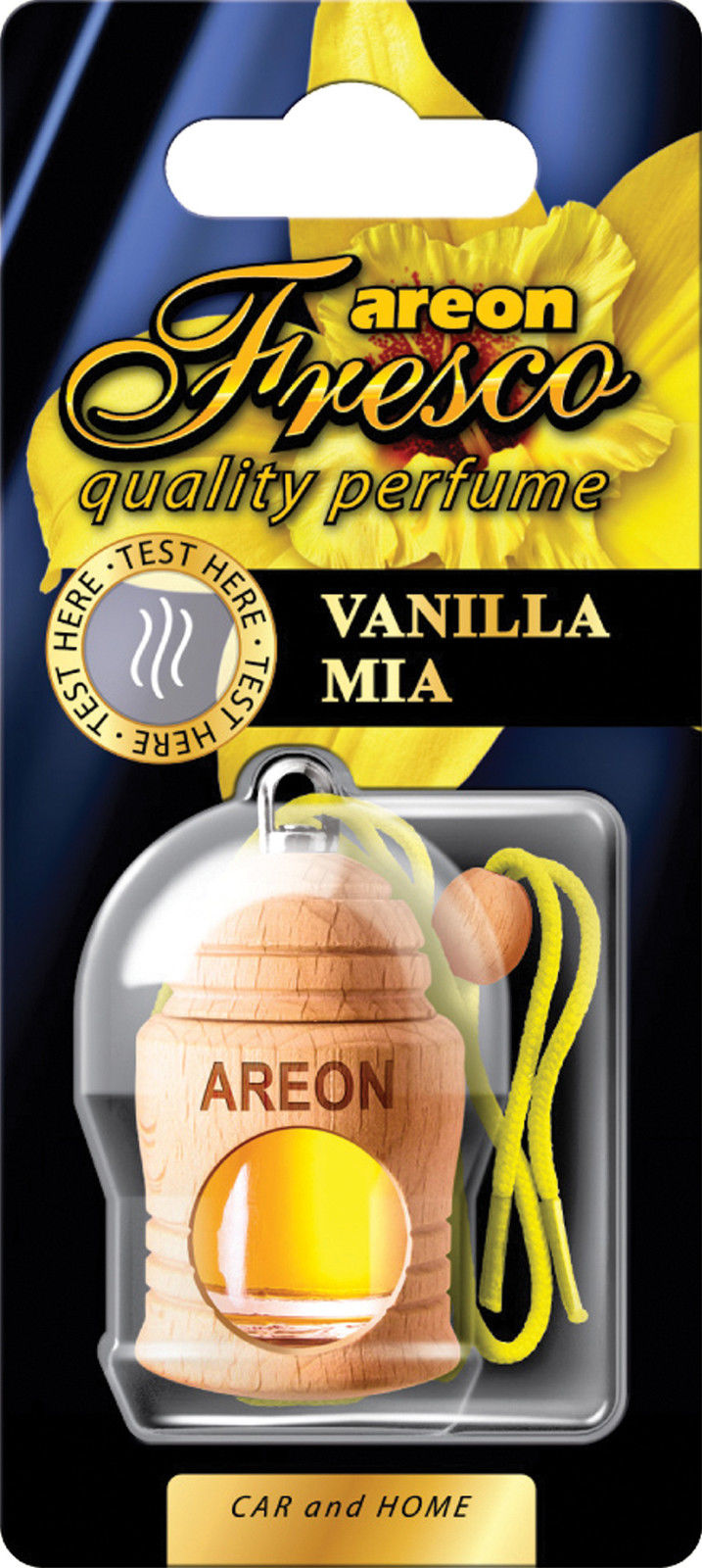 Original Areon FRESCO Autoparfüm Duftdose Duftbaum Lufterfrischer Vanille Mia