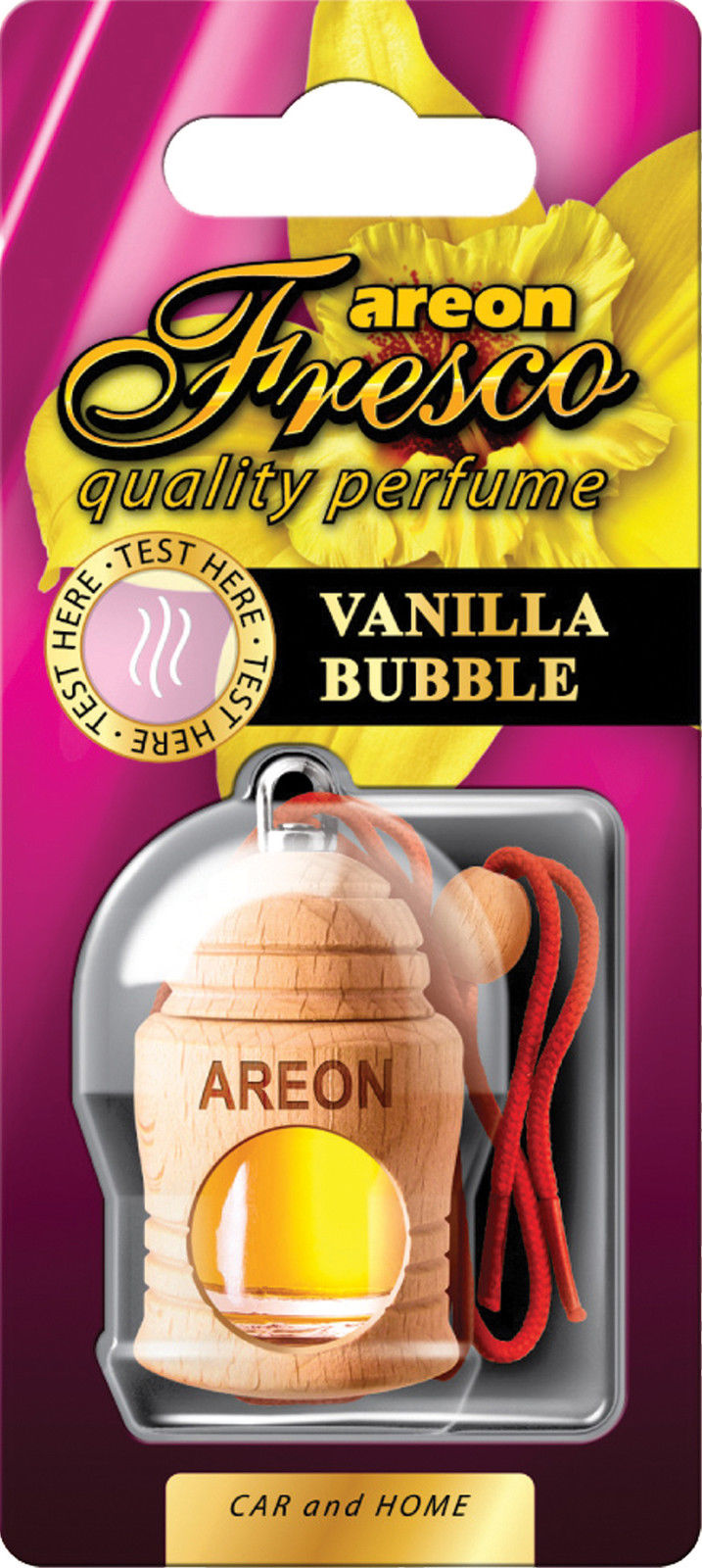 Original Areon FRESCO Autoparfüm Duftdose Duftbaum Lufterfrischer Vanille Bubble