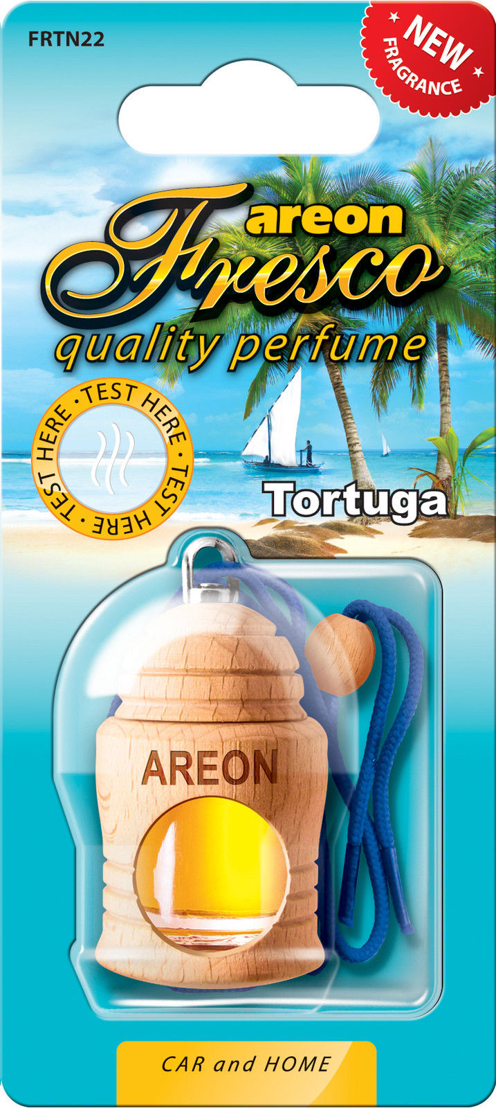 2x Original Areon FRESCO Autoparfüm Duftdose Duftbaum Lufterfrischer Tortuga
