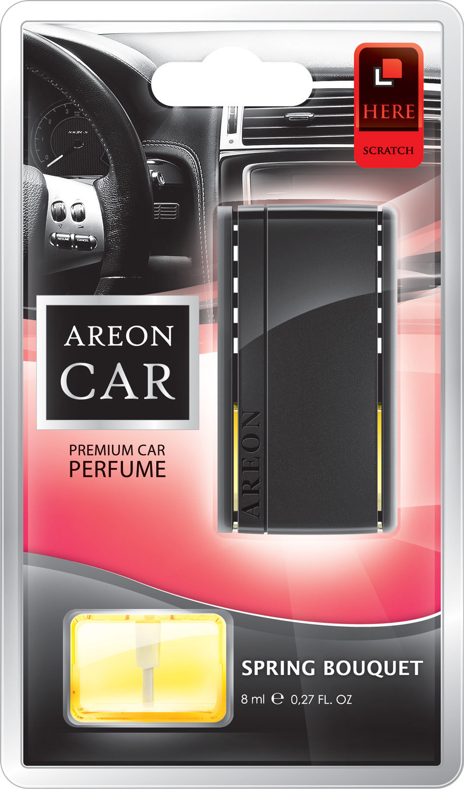 Original Areon LUX Auto Parfüm Lufterfrischer Duftbaum Lüftungsgitter Frühling