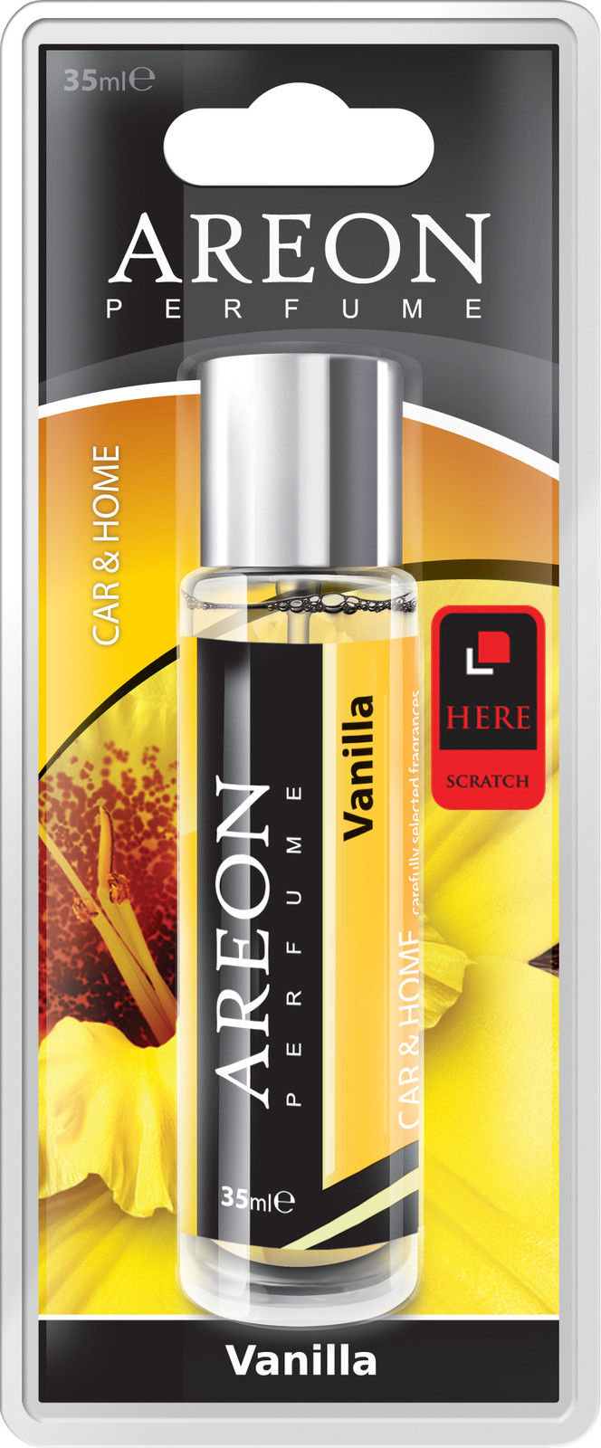 Original Areon Auto Parfüm Lufterfrischer Duftbaum Duftzersträuber Vanille 35ml
