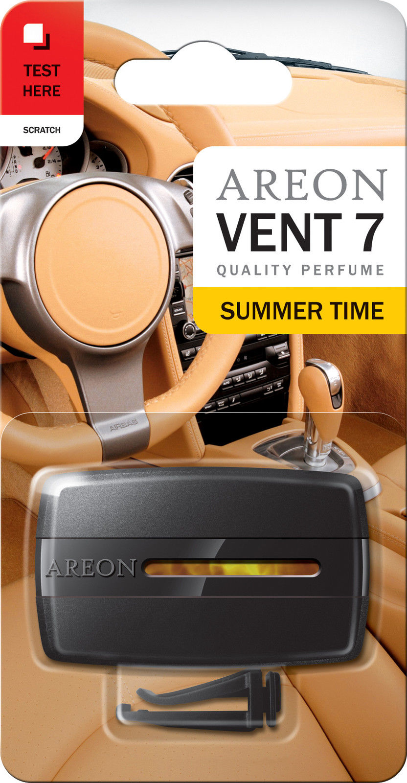 Original Areon LUX Auto Parfüm Lufterfrischer Duftbaum Lüftungsgitter SummerTime