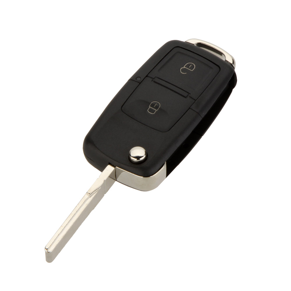 Klappschlüssel Gehäuse 2er für VW Golf 4 5 Polo 9N Bora Passat 3B Beetle Lupo