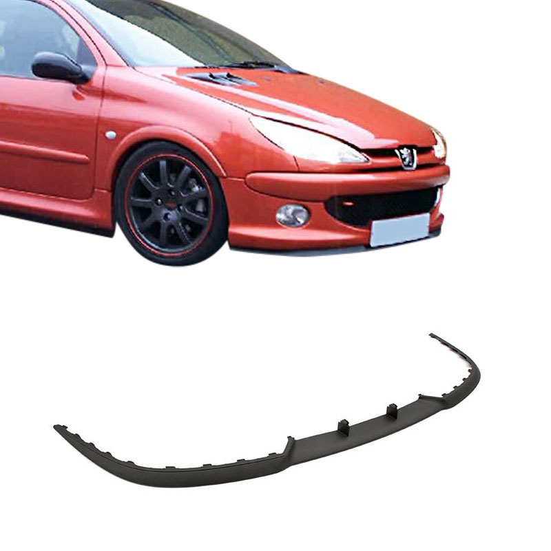 Frontspoiler Spoilerlippe Cup Spoiler Lippe Stoßstange Front für Peugeot 206