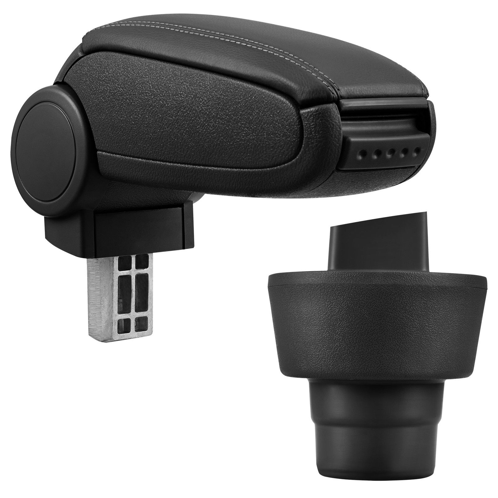 Armlehne Mittelarmlehne MAL Leder Bezug Schwarz für Mini R50 R52 R53