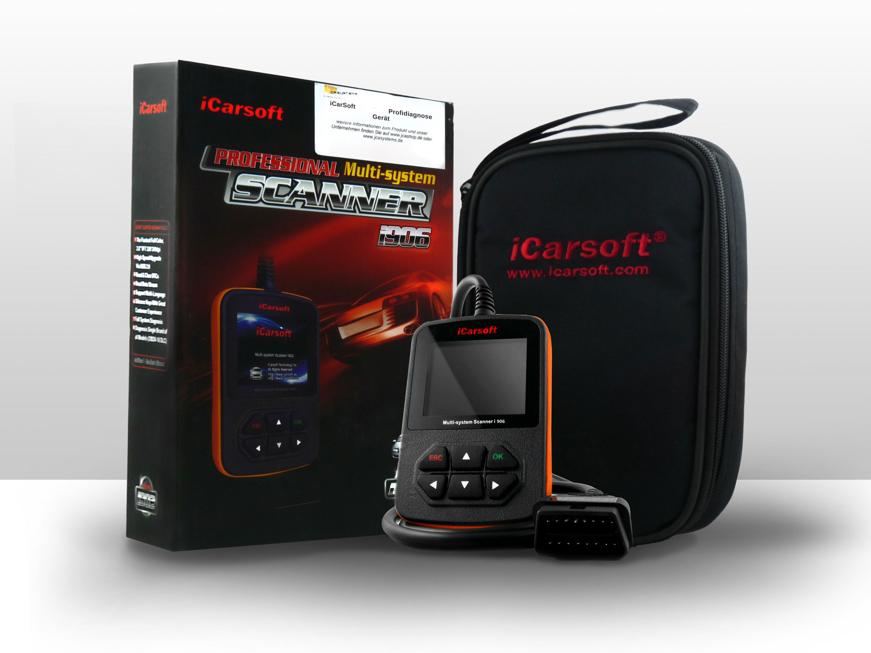 Original iCarsoft i990 OBD Tiefen-Diagnose Motor Getriebe Airbag für Honda Acura
