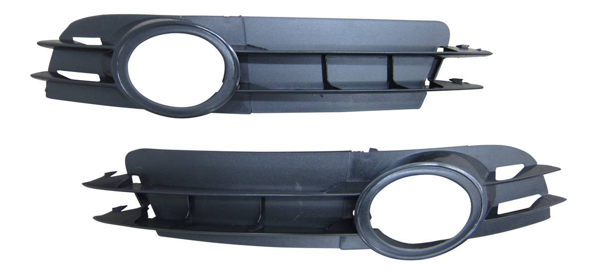 Für Audi A6 4F C6 Stoßstange Gitter Abdeckung Nebelscheinwerfer LINKS + RECHTS