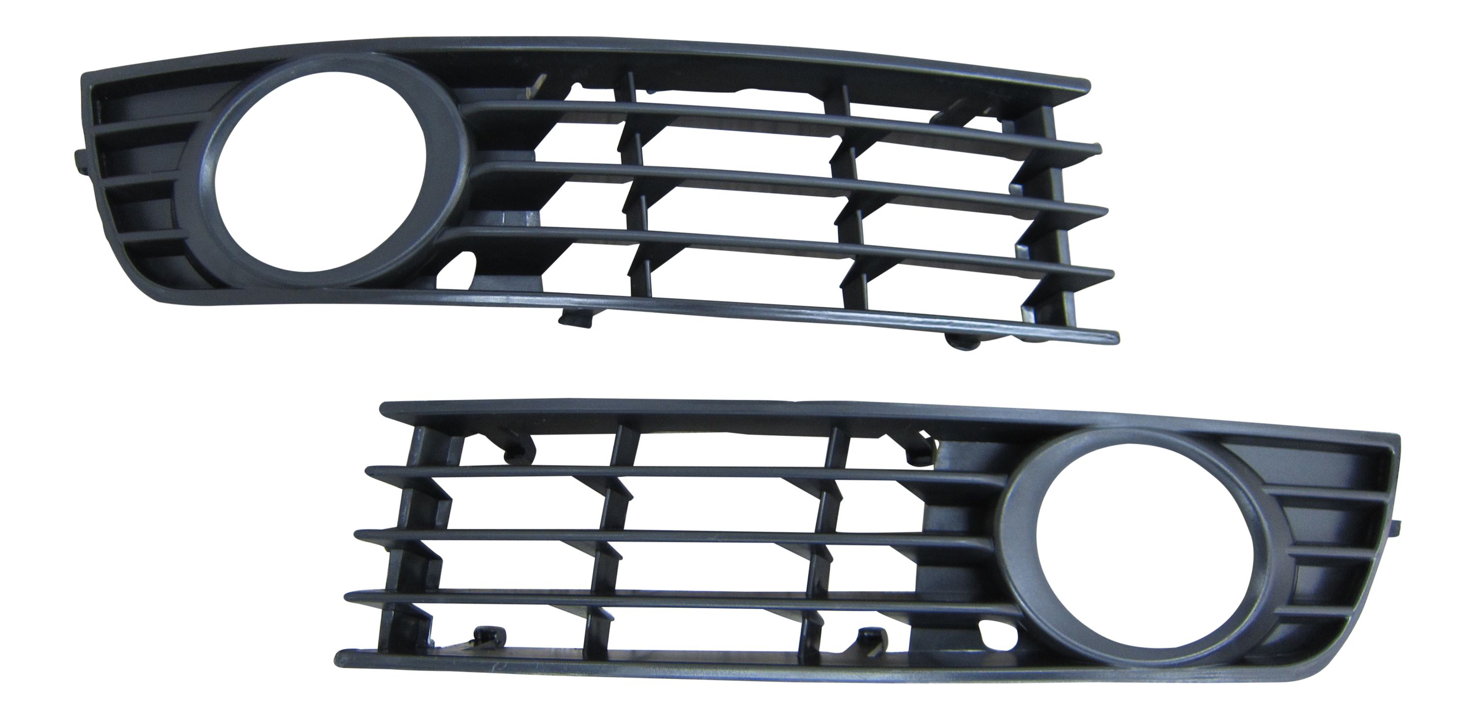 Stoßstange Gitter Abdeckung Nebelscheinwerfer LINKS + RECHTS für Audi A4 8E B6