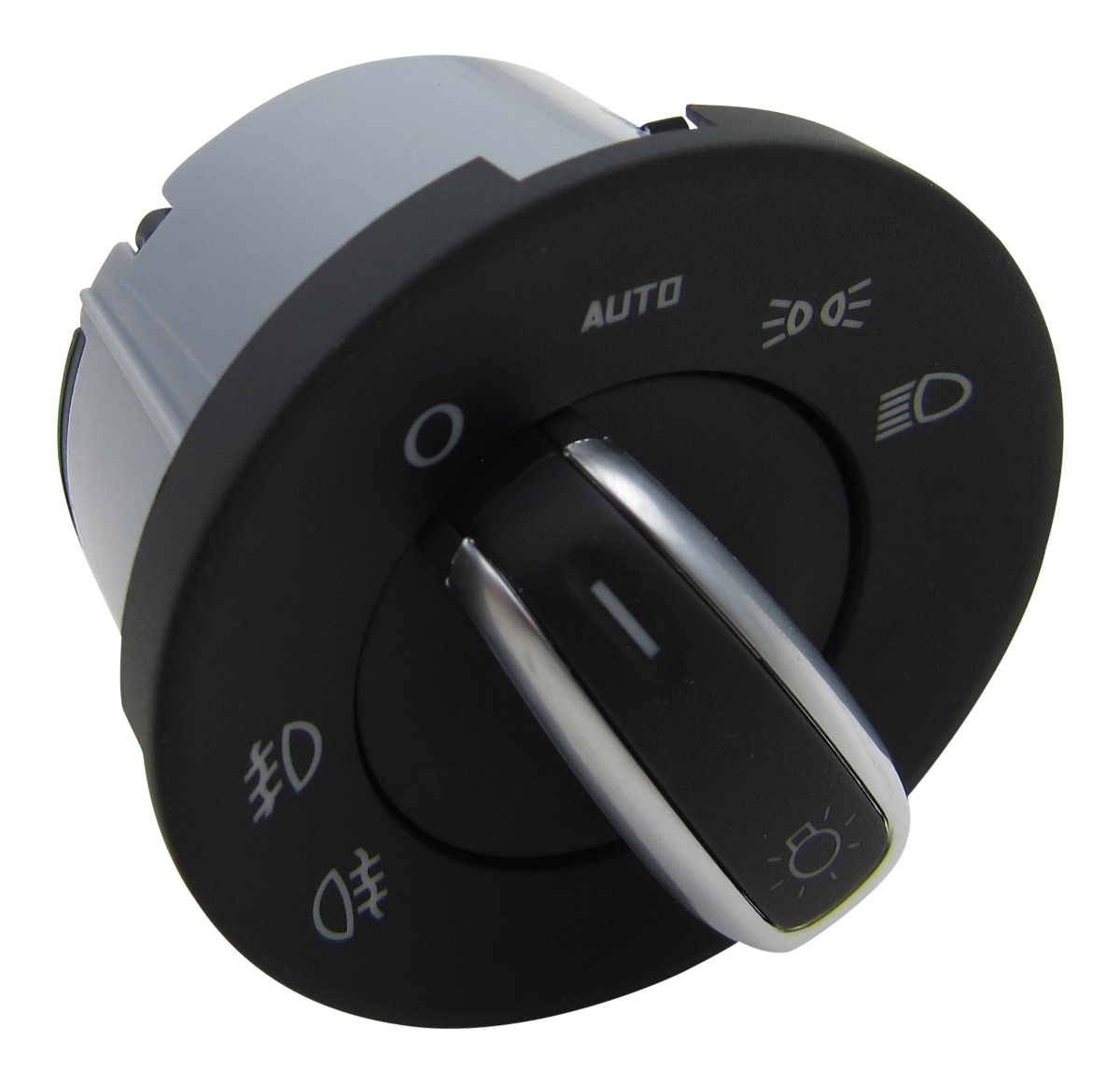 ALU Chrom Lichtschalter Schalter Nebelscheinwerfer Auto für Skoda Octavia II 1Z