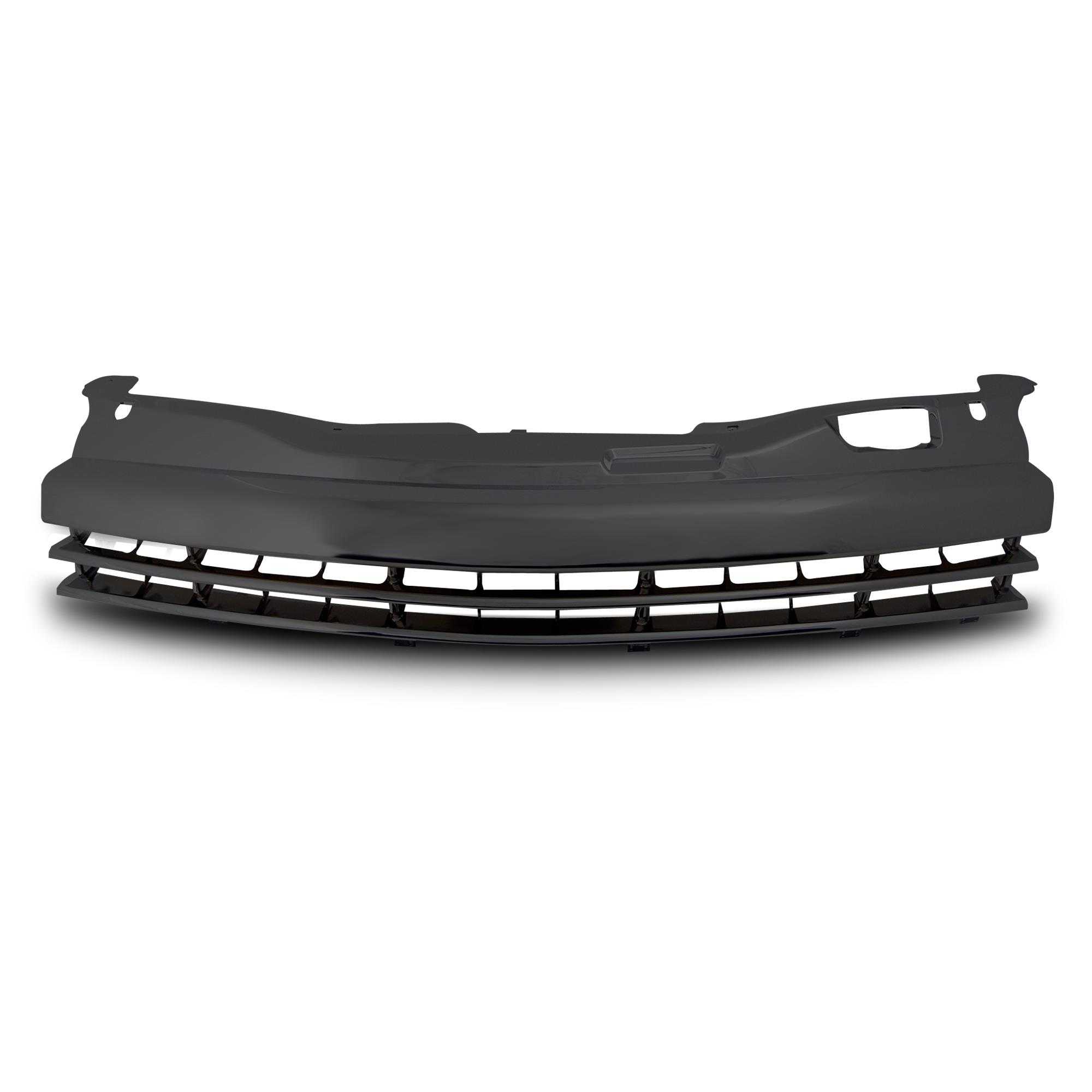 Kühlergrill Sportgrill Gitter Front Grill Schwarz für Opel Astra H 5-Türer
