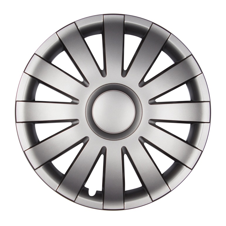 4x PREMIUM Radkappen Modell: AGAT in Graphit-Grau
