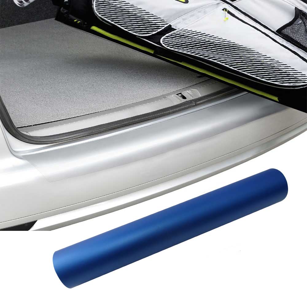 PREMIUM Ladekantenschutz-Folie Lack Schutz Kratzer Blau für viele Fahrzeuge