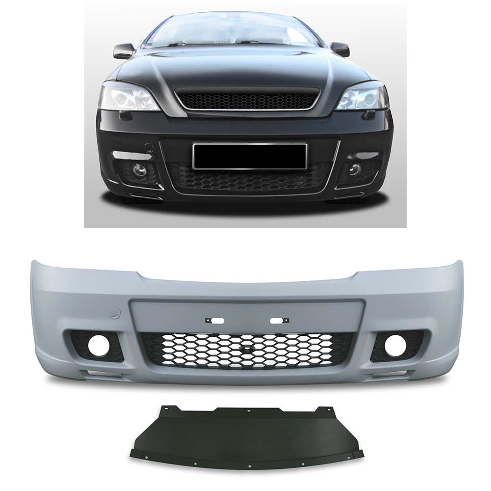 Front Stoßstange vorn Waben Gitter Spoiler Links Rechts für Opel Astra G