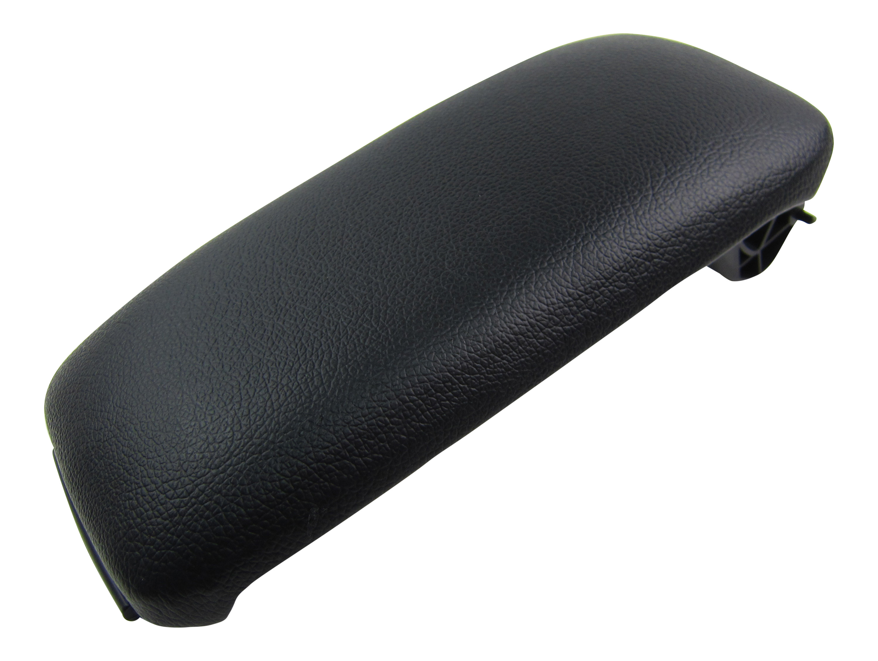 Deckel Abdeckung Leder Schwarz für Original Mittelarmlehne für Audi A3 / S3 8P (2003-2013) inkl. Sportback und Cabrio