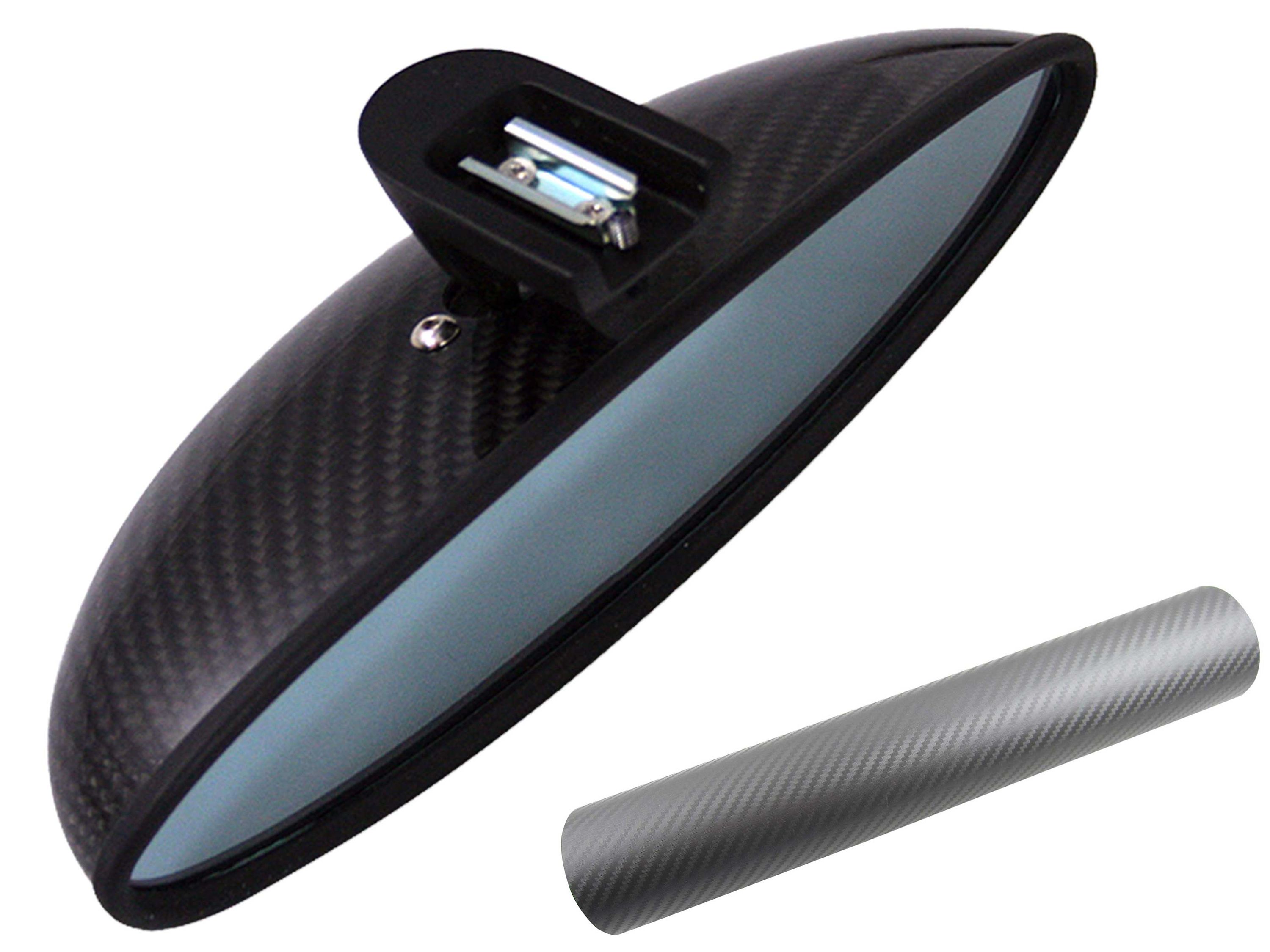 PREMIUM Spiegel Innenspiegel  Folie Set Carbon Grau für viele Fahrzeuge