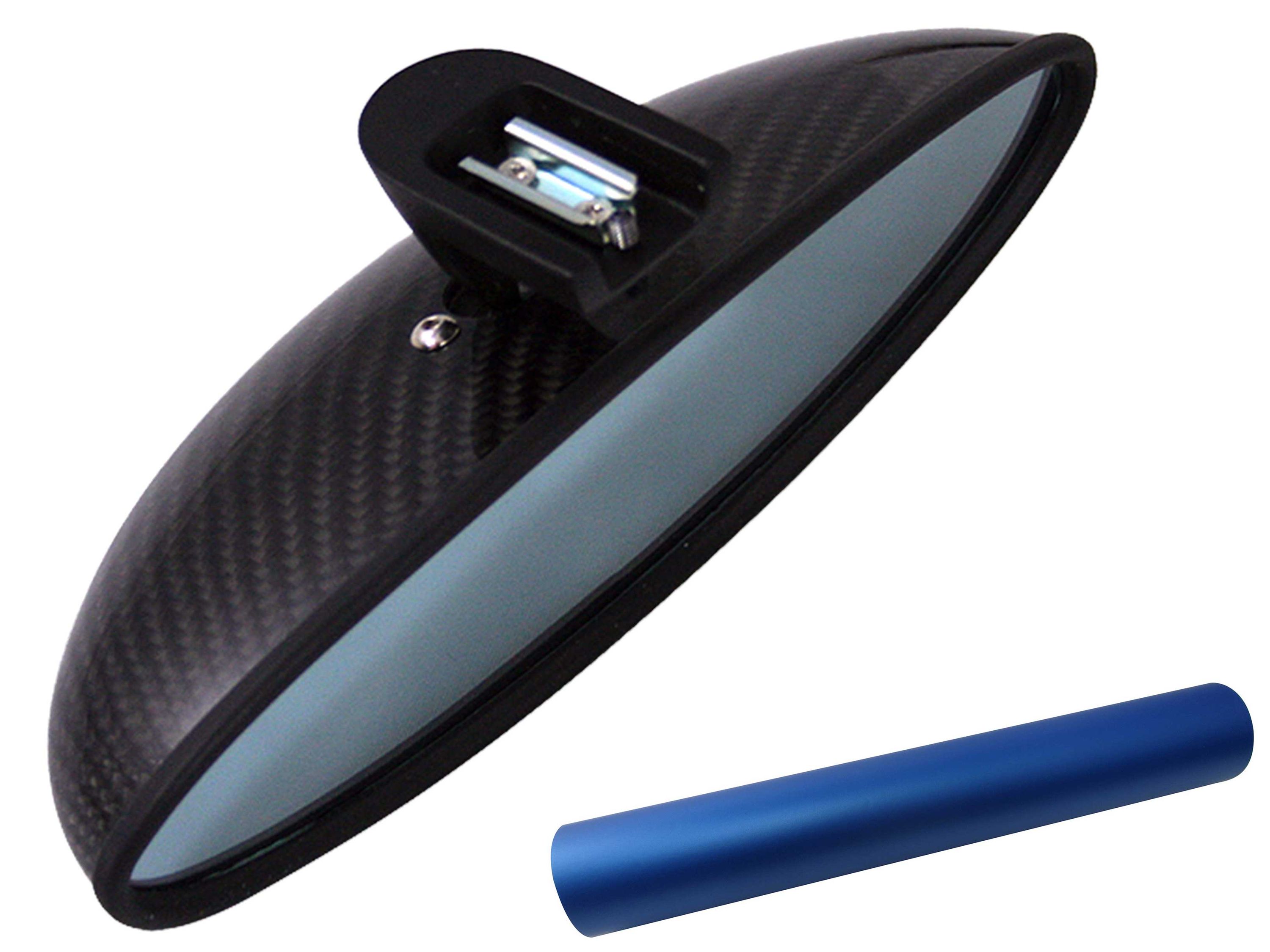 PREMIUM Spiegel Innenspiegel  Folie Set in Blau Matt für viele Fahrzeuge