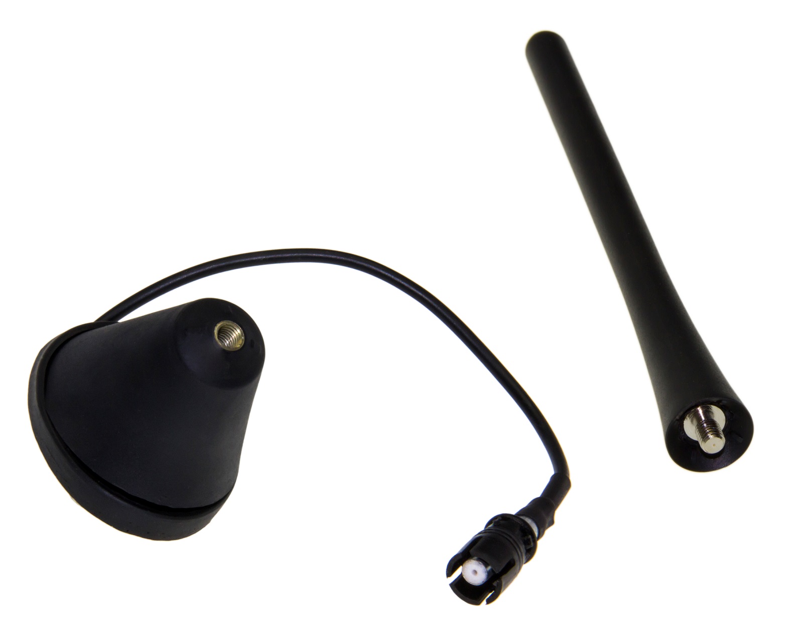 Premium 16cm Auto Antenne FM Fuß Sockel M5 Radio RAKU 2 II für viele Fahrzeuge