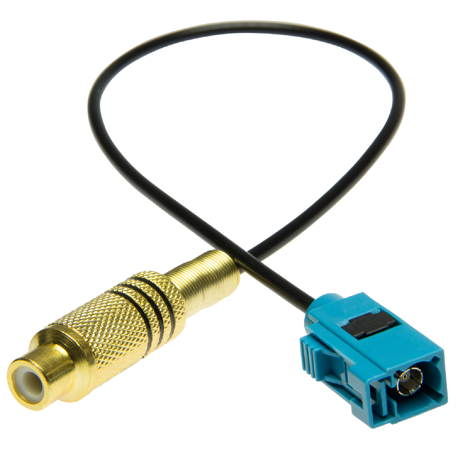 Knukonceptz RCA Fakra To RCA Video Adapter Cable For Mercedes COMAND NTG & Ford Blaupunkt Radios Cardas RCA Cable - Foto 5