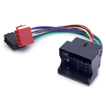 4 Stück Auto Radio Adapter Kabel - Universal ISO Stecker Für VW, Ford, BMW