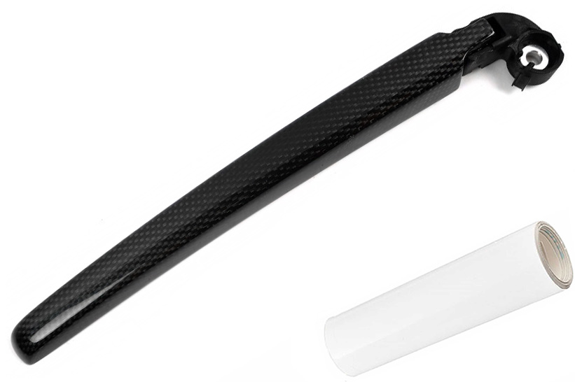Heckwischer Frontwischer Scheibenwischer Arm  Folie Set in Weiß Matt