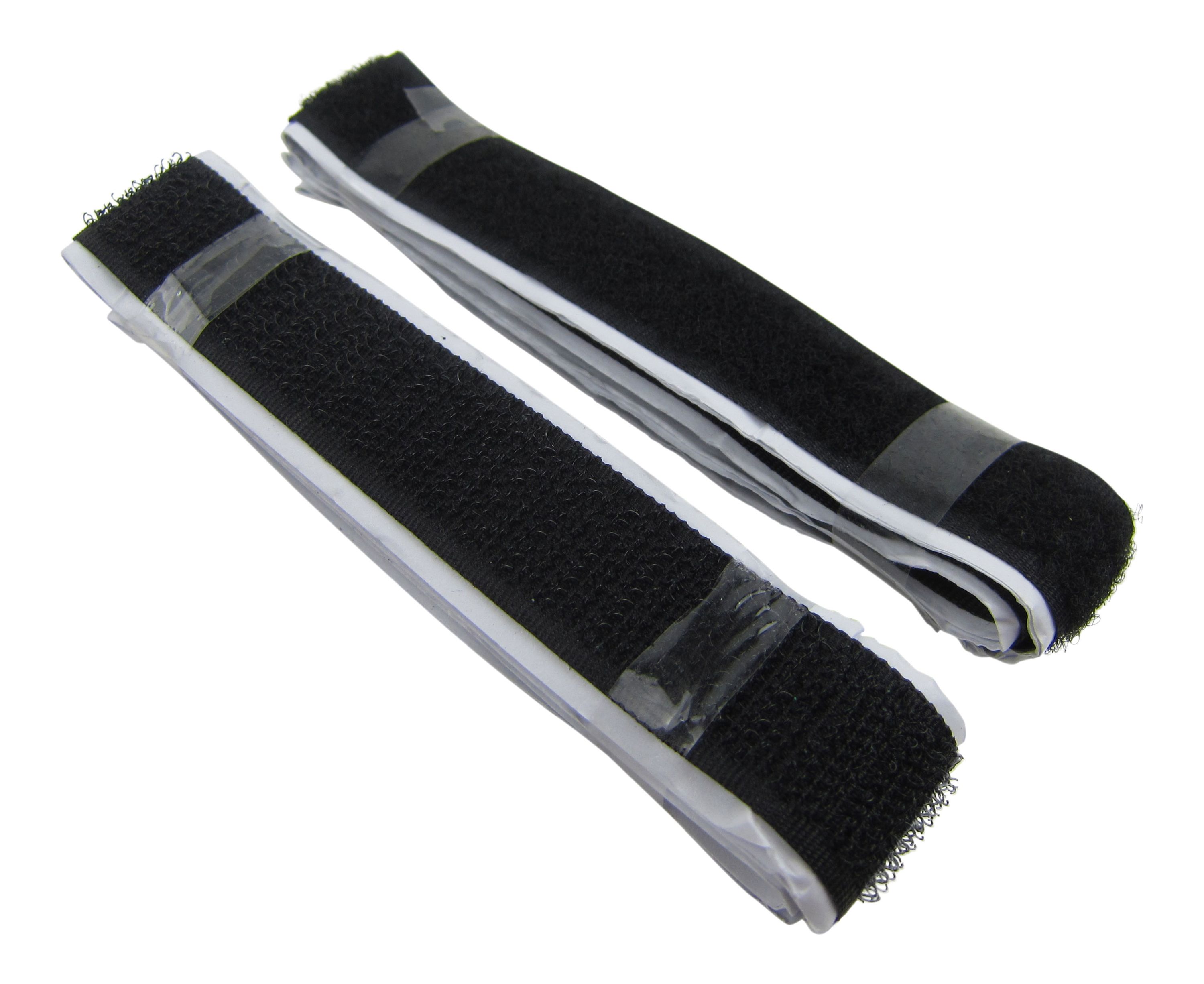 1m Klettband Klettverschluss SELBSTKLEBEND in Schwarz HOHE Klebekraft Klett Band