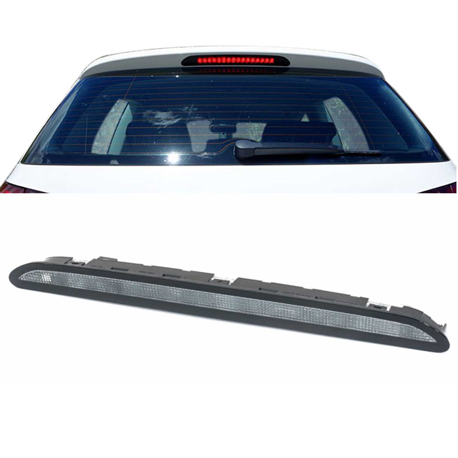 LED 3.Drittes Bremslicht Zusatz Bremsleuchte Schwarz Smoke dunkel für VW