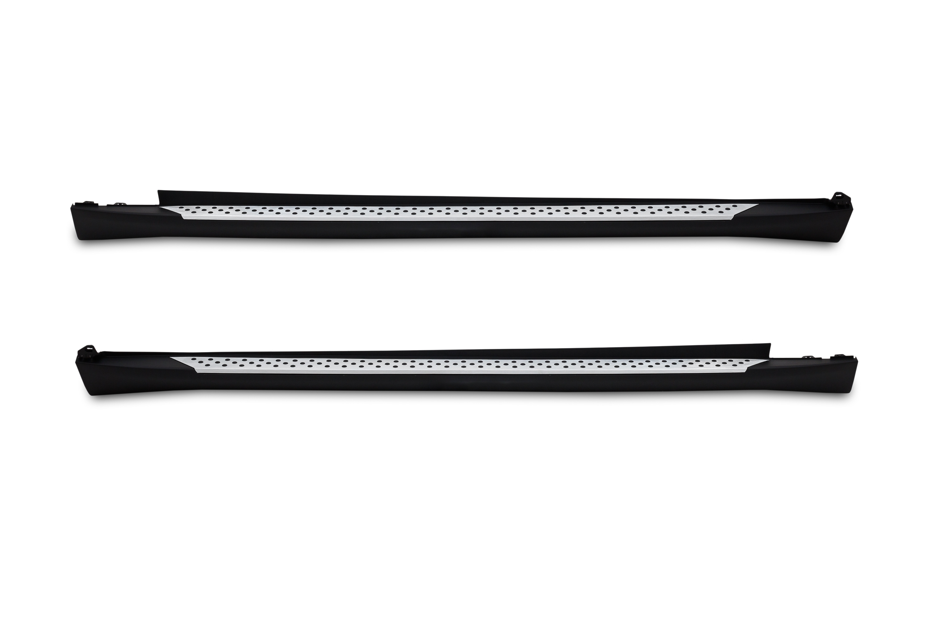 Trittbretter Aluminium Gummi Trittfläche L+R Einstieg für BMW X5 E70 2007-2013