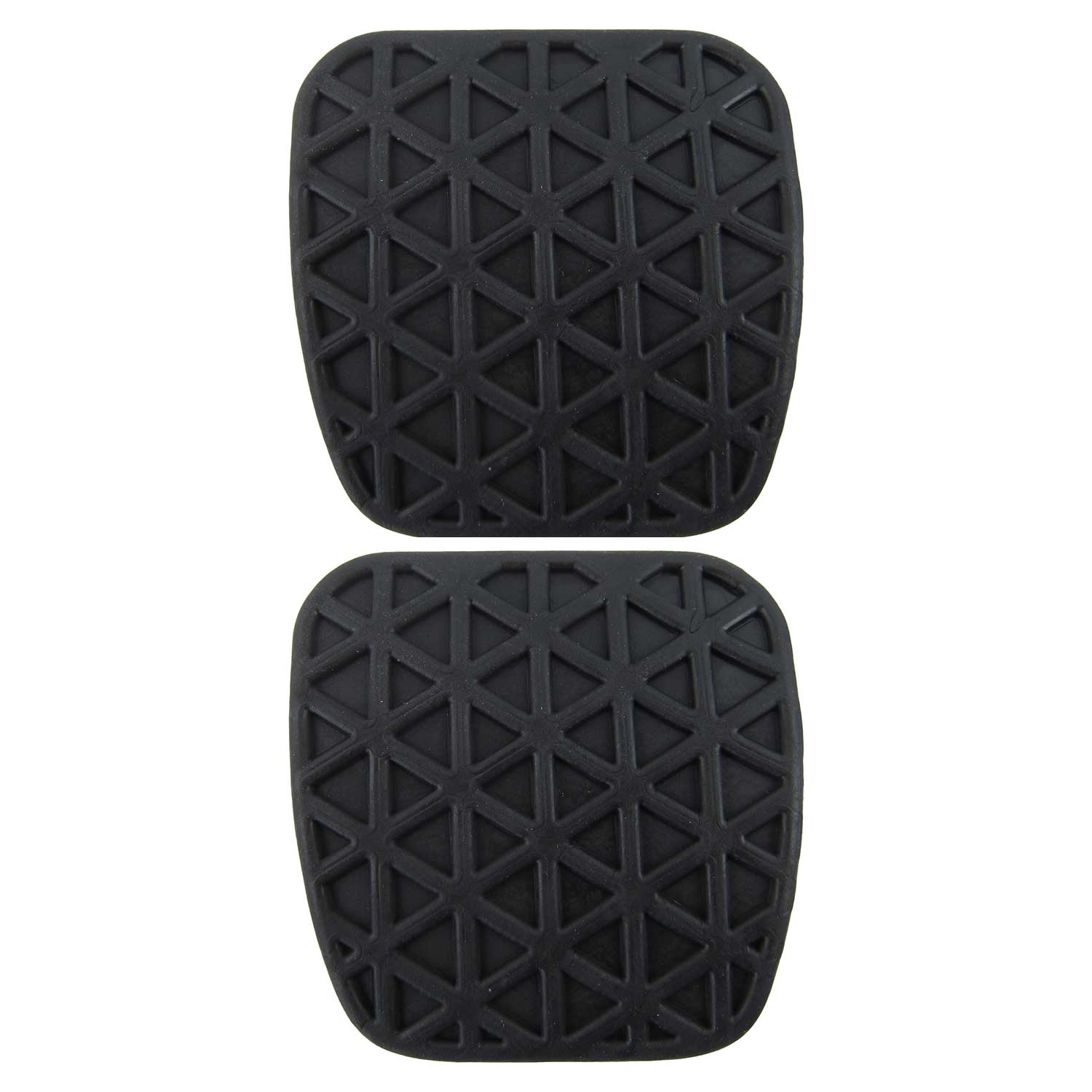 2x Pedale Pedalkappen Gummi Bremse + Kupplung Pedal 0560195 für Opel / Vauxhall
