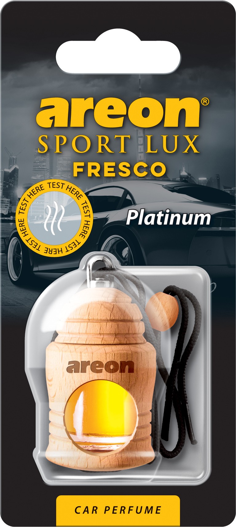 Original Areon FRESCO Autoparfüm Duftdose Duftbaum Lufterfrischer LUX PLATIN