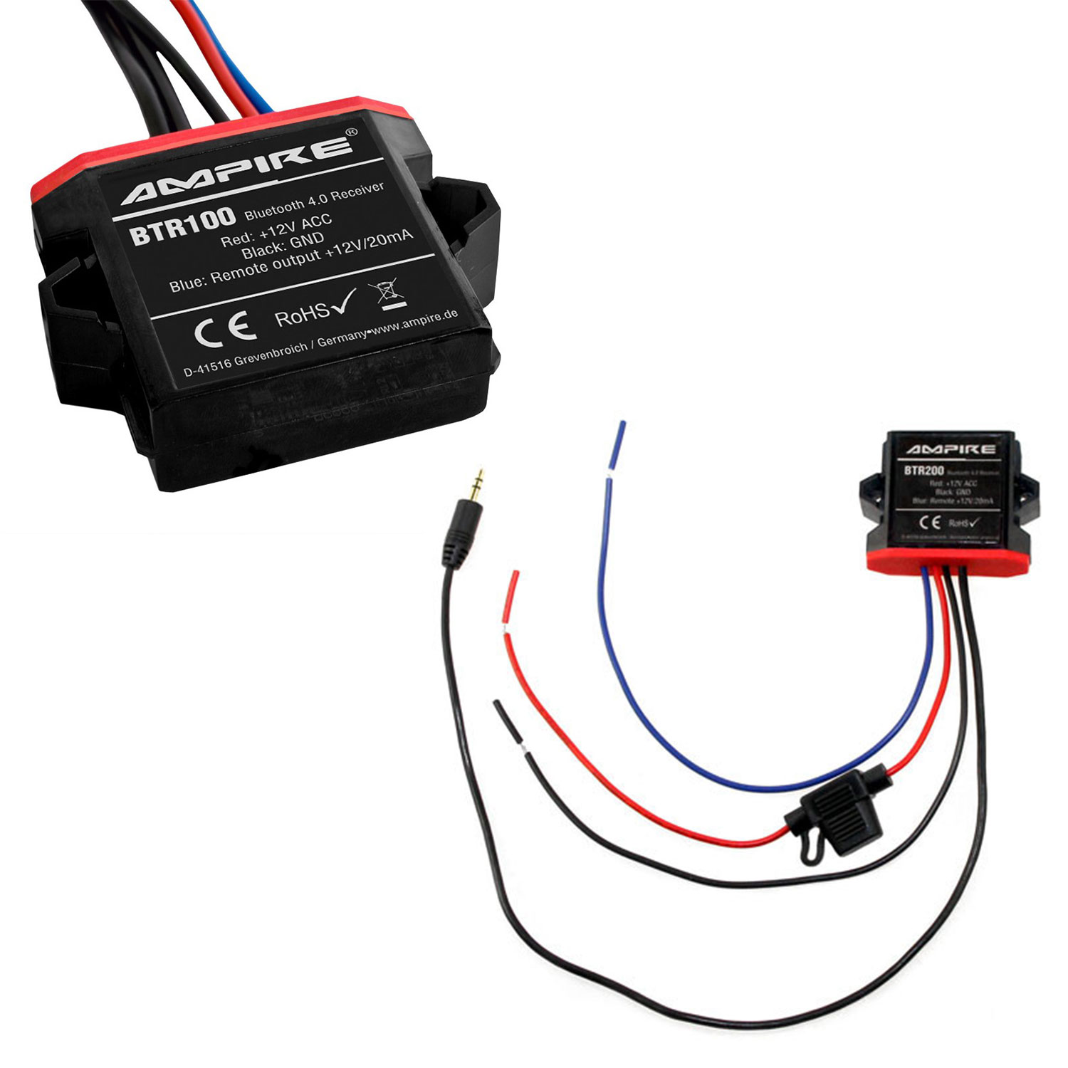 Original Ampire BLUETOOTH Interface AUX Klinke MP3 Adapter für viele Fahrzeuge