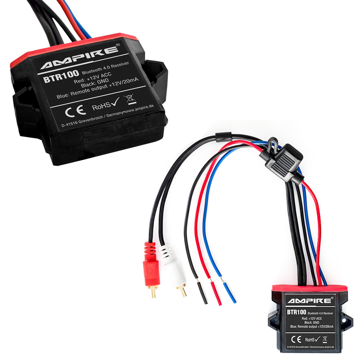 Original Ampire BLUETOOTH Interface AUX Klinke MP3 Chinch für viele Fahrzeuge