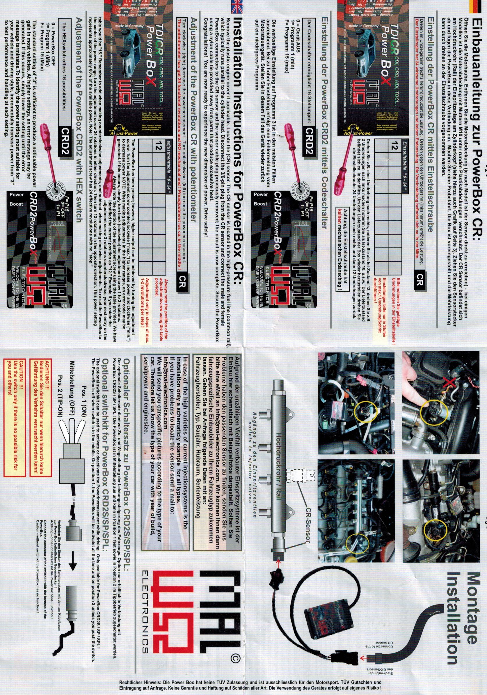 Chip Tuning ChipPower CRS Suitable For Mazda CX-7 ( Produktbild-Vorschau 6