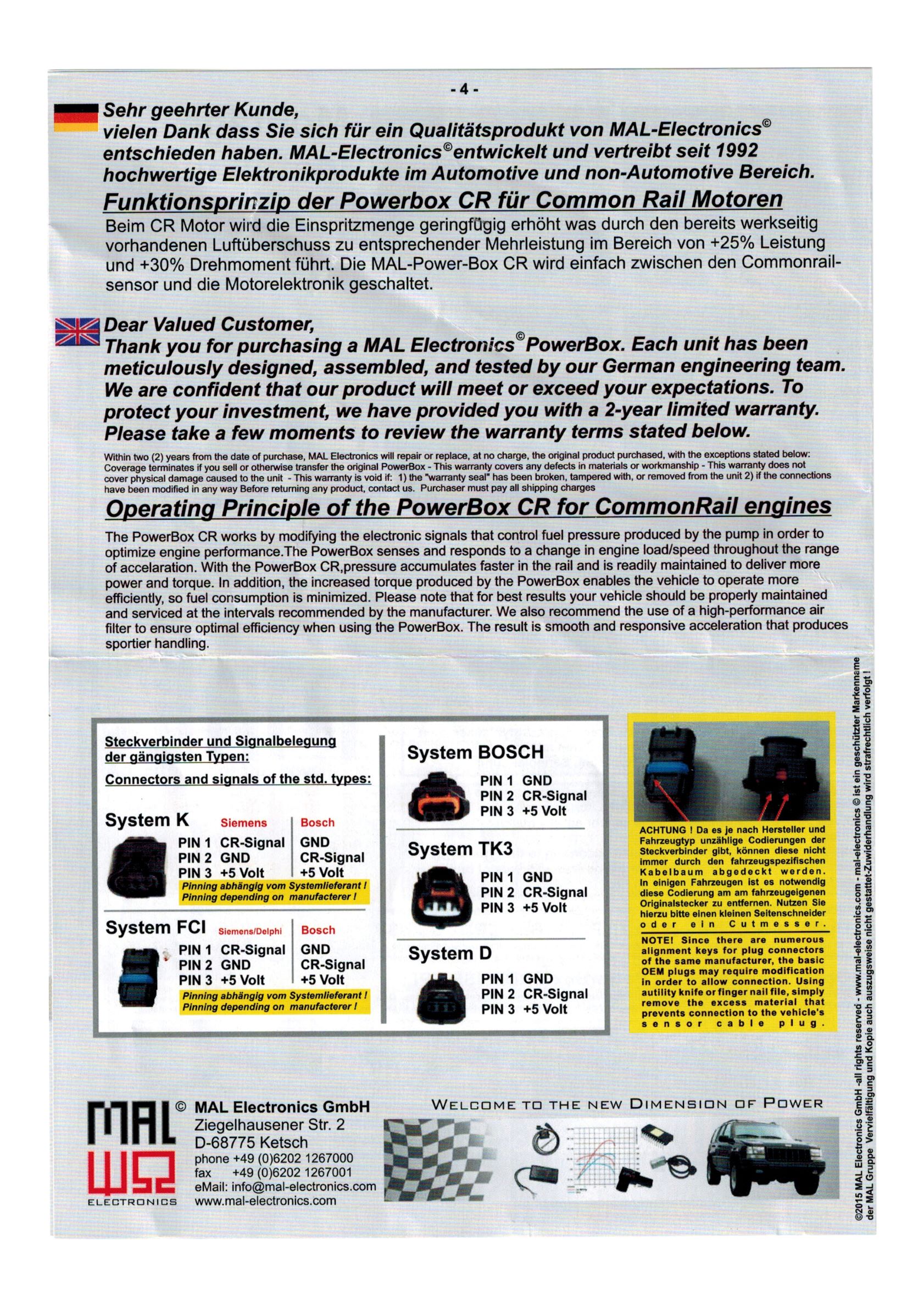 ChipPower Chiptuning Box CRS Für Honda Accord VII 2.2 I-CTDI (2002-2008) - Mehr Leistung & Weniger Verbrauch