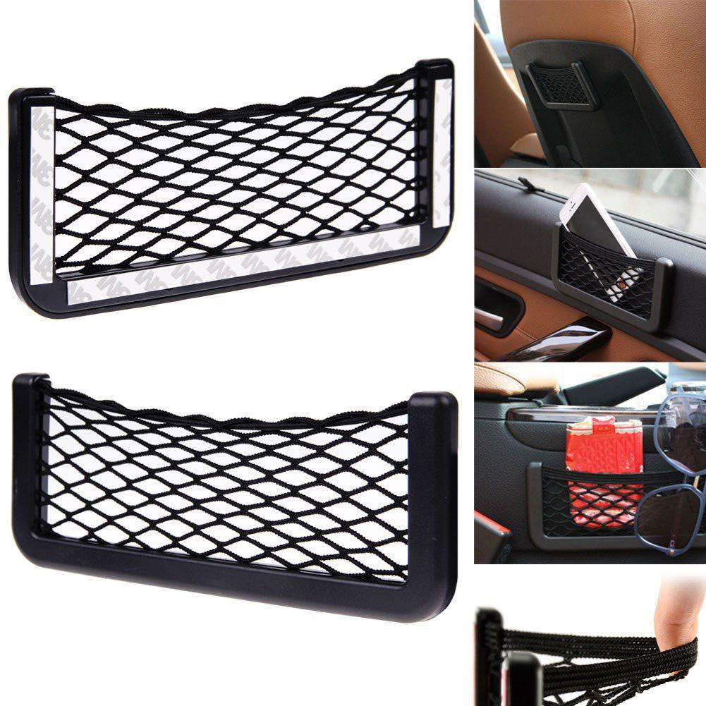 Ablagefach Netz Gitter Tasche Fach Handyhalter Halter für PKW LKW Wohnwagen etc