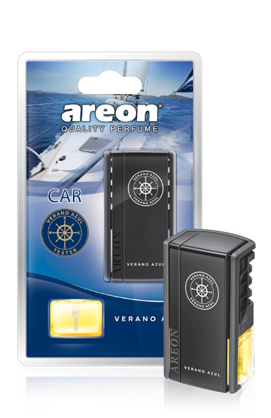 Original Areon LUX Auto Parfüm Lufterfrischer Duftbaum Lüftungsgitter Verano Azu