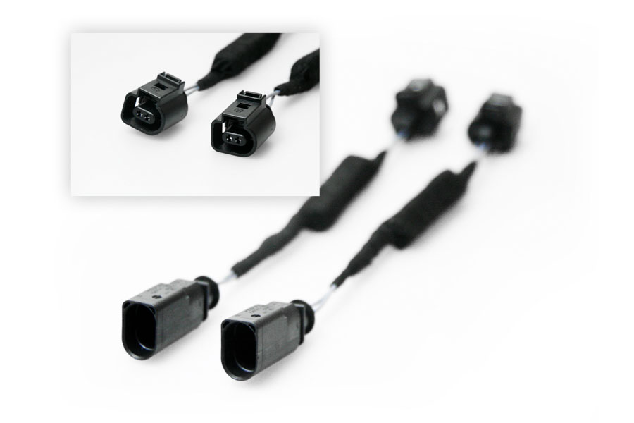 Original Kufatec Adapter LED Kennzeichenbeleuchtung für VW Scirocco Eos Beetle
