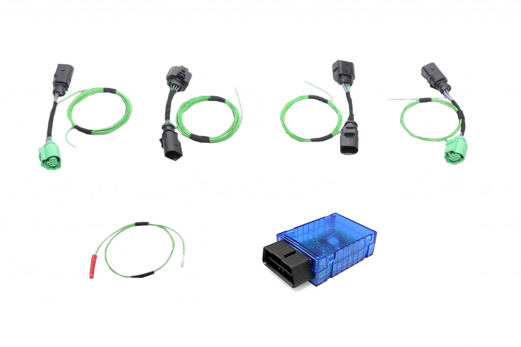 Original Kufatec Adapter + Dongle auf LED Facelift Rückleuchten für Audi A6 4G