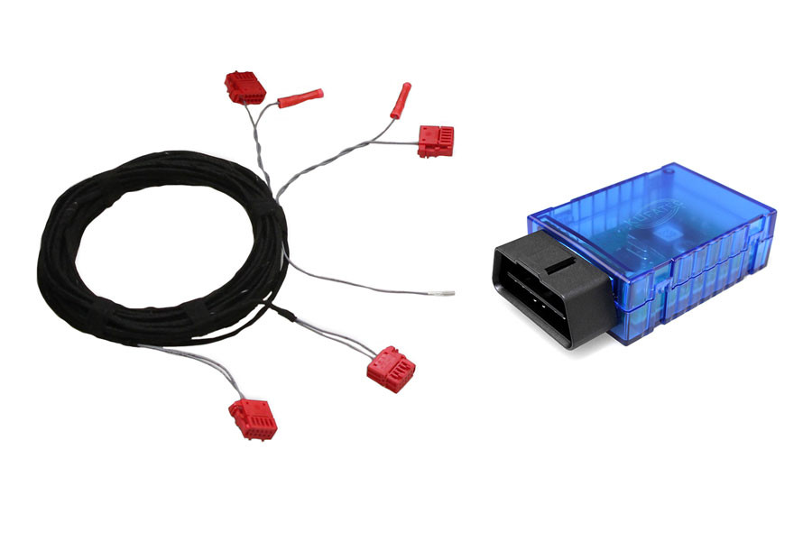 Original Kufatec Adapter + Dongle auf LED Facelift Rückleuchten für Audi A7 4G