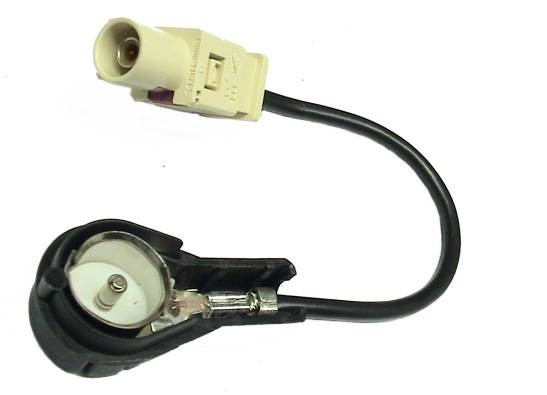 Original Kufatec Antennen Adapter FAKRA 50Ohm ISO für VW Golf 5 Touran Passat T5