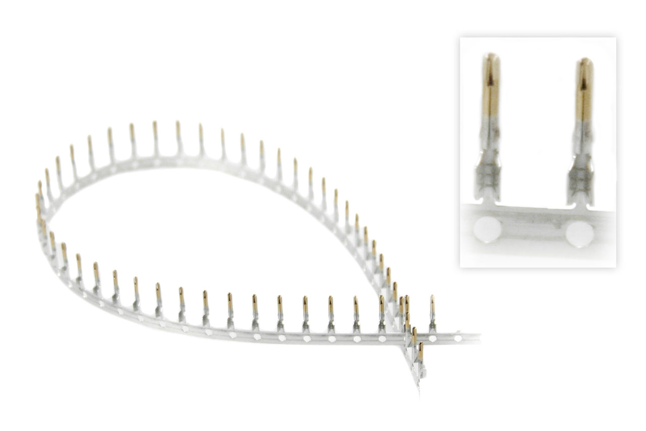 0,30€/Stk 50x FAKRA Kontakt Buchse weiblich - Pin Gehäuse Stecker Plug